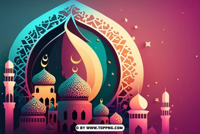 Hd For Your Islamic Greeting Card PNG Transparent Background