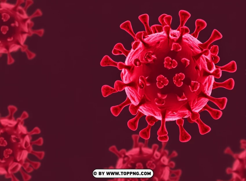 Hd Coronavirus Covid 19 Macro Simulation Image PNG Transparent Background