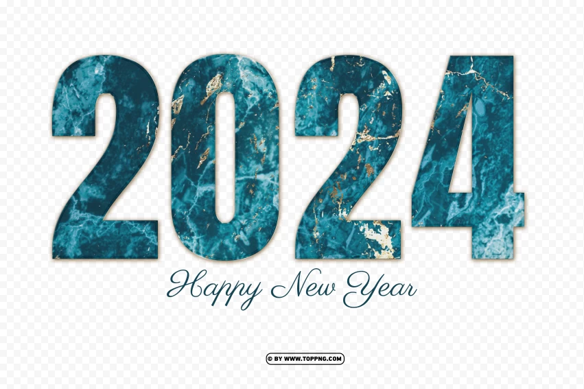 Hd Design 2024 Blue And Gold Marble Textured PNG Transparent Background