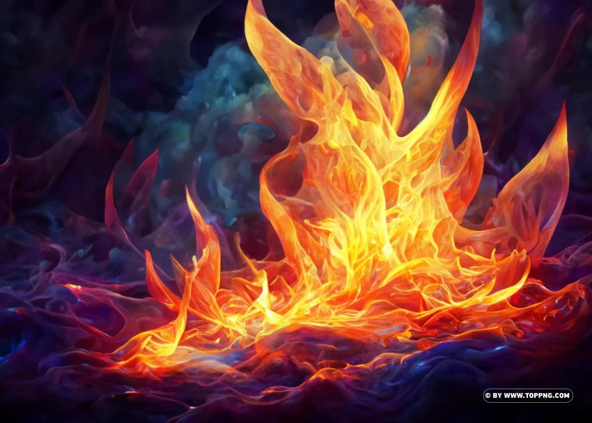 Hd Fire Effect PNG Transparent Background