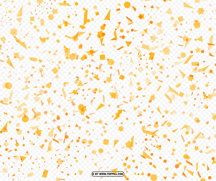 hd geometric gold confetti forms png , Confetti png,Confetti png transparent,Png confetti,Transparent background confetti png,Transparent confetti png,Party confetti png