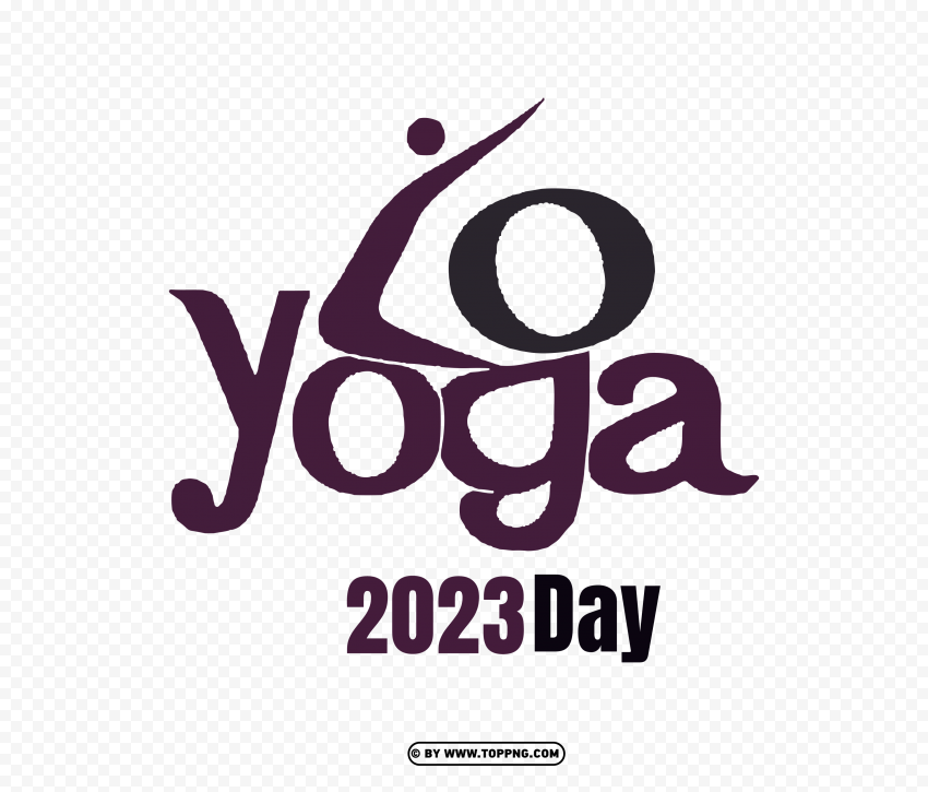 Hd Logo Yoga Day 2023 Images PNG Transparent Background