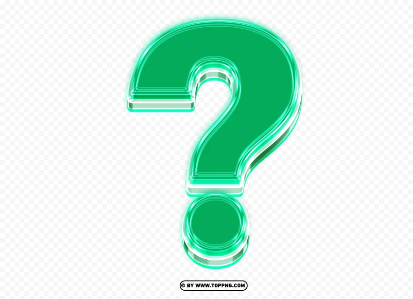 HD question mark Green 3d rendering Pro PNG , Question mark, Query sign, Interrogation point, Inquiry symbol, Problematic punctuation,