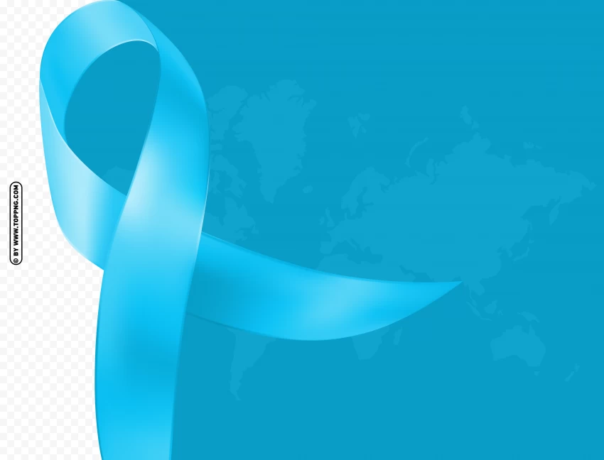 Hd Template Design Of Prostate Cancer With Ribbon PNG Transparent Background