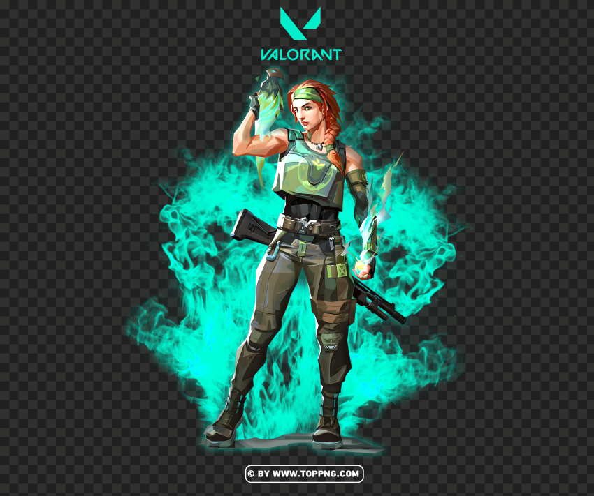 Hd Valorant Skye Female Agent Character Player PNG Transparent Background