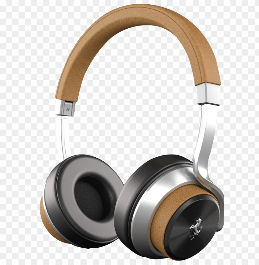 Headphones PNG, audio accessory, over-ear, object