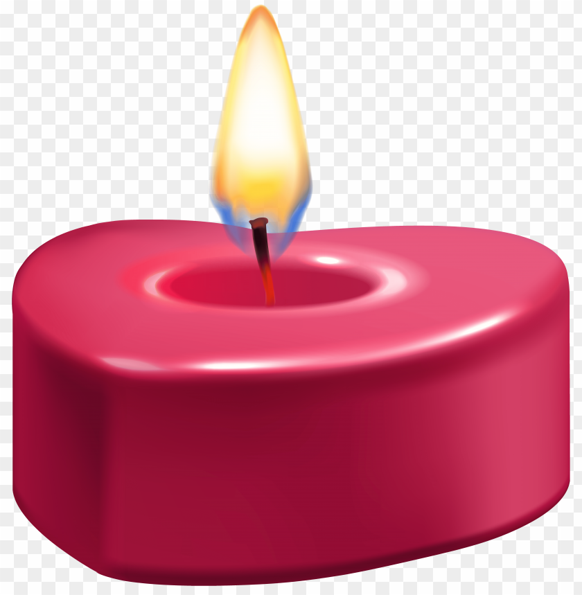 candle, heart