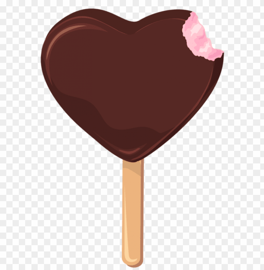 heart-shaped ice cream, chocolate-covered dessert, pink filling, frozen treat, sweet snack, candy on a stick, sweet indulgence