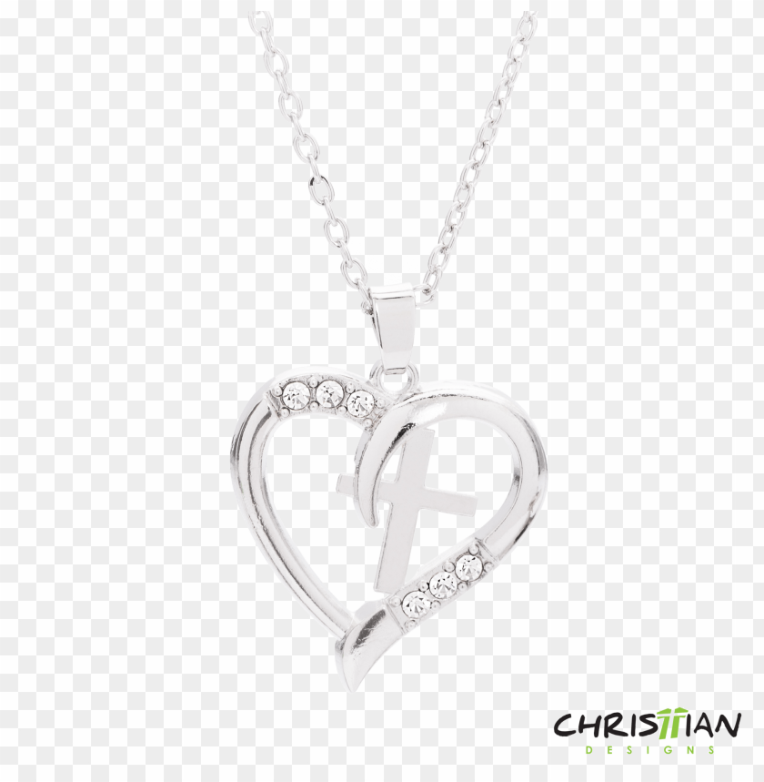 Jewelry, Christian Jewelry, Heart Necklace, Silver Pendant, Religious Accessories