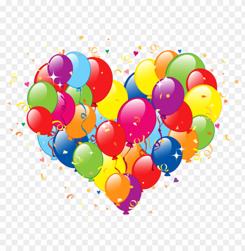 colorful balloons, heart shape balloons, party decorations, festive atmosphere, vibrant colors, celebration balloons, cheerful decorations