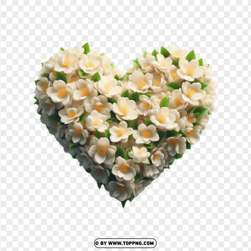 Heart Shape, Valentine flower,Jasmine,isolated,  petal,  love vibes,  floral