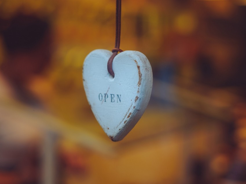 heart, wooden, white, inscription