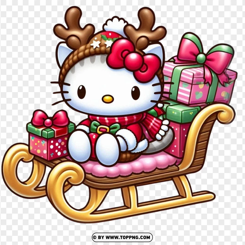 Hello Kitty ,  Kitty Character,christmas,Cartoon ,  Illustration ,  Isolated ,  Fictional Character 