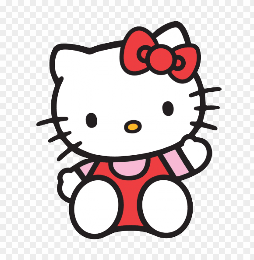 comics and fantasy, hello kitty, hello kitty waving, 