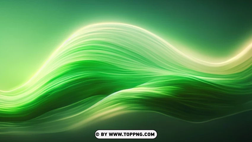 High-quality 4k Wallpaper In Abstract Green PNG Transparent Background