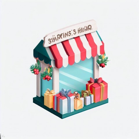 Holiday Shop Is Coming Data Mini PNG Transparent Background