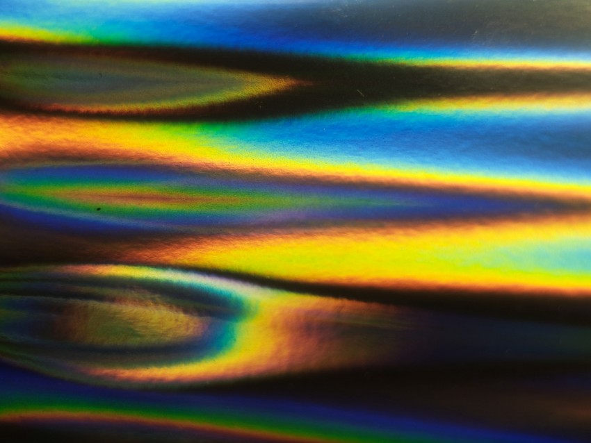 Holography Rainbow Light Lines Background