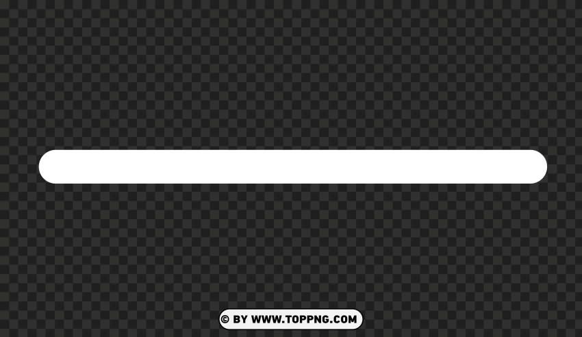 Horizontal White Line PNG Transparent Background