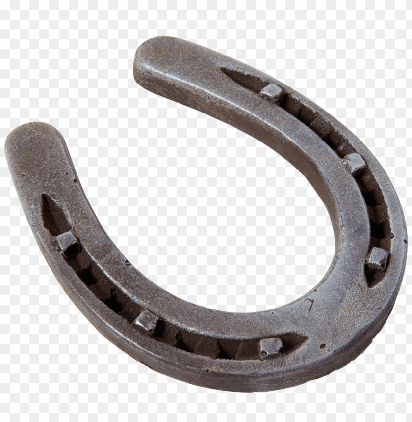 
horseshoe
, 
fabricated
, 
made of metal
, 
duct
, 
calk
