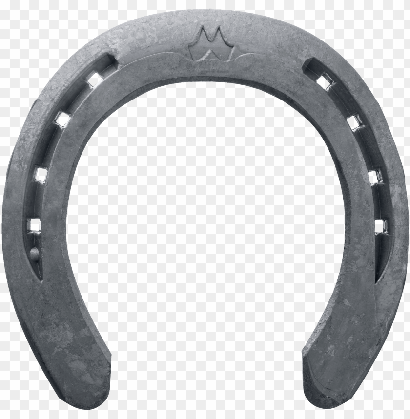 
horseshoe
, 
fabricated
, 
made of metal
, 
duct
, 
calk
