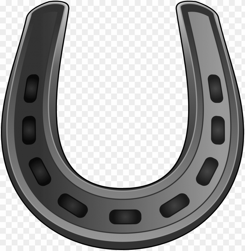 
horseshoe
, 
fabricated
, 
made of metal
, 
duct
, 
calk
