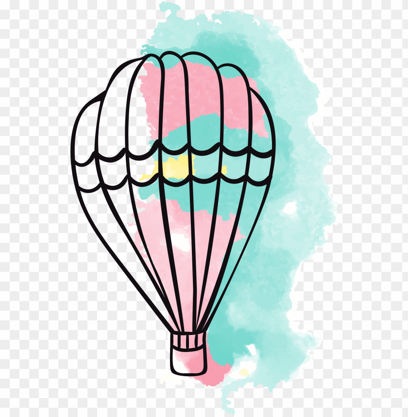 hot air balloon, hot air balloon clipart, watercolor banner, scroll banner, banner clipart, merry christmas banner