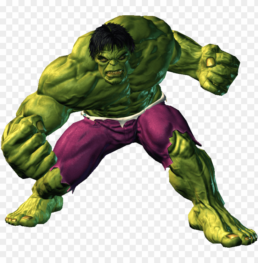 hulk, classic, png, 3d, cartoon