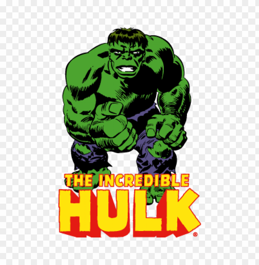 Hulk Vector Logo Free Download PNG Transparent Background