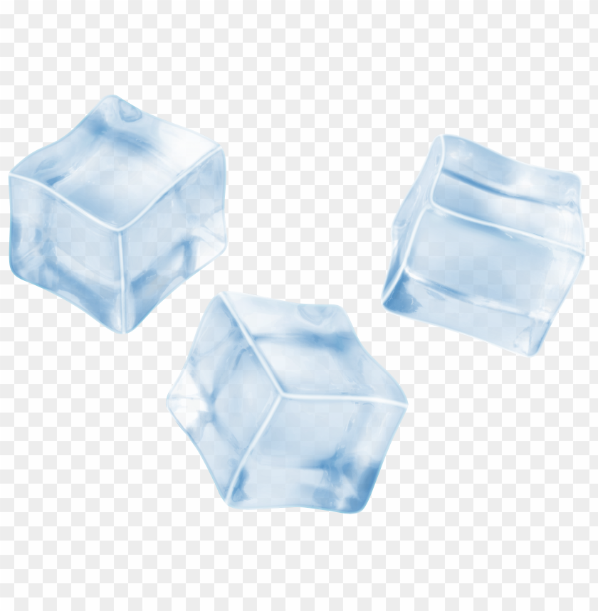 cube, ice, transparent