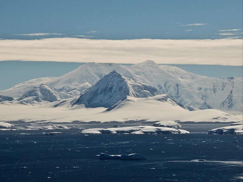 ice, glacier, snow, sea, antarctica