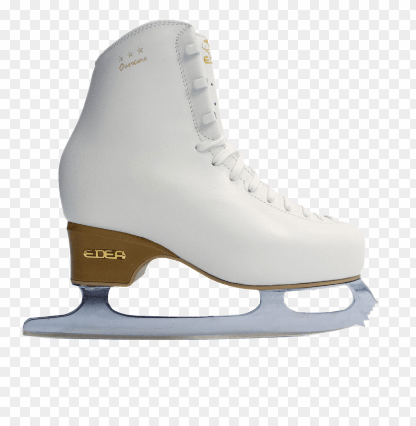 
ice skates
, 
ice
, 
skates
, 
boots with blades
, 
while ice skating
, 
leather straps
