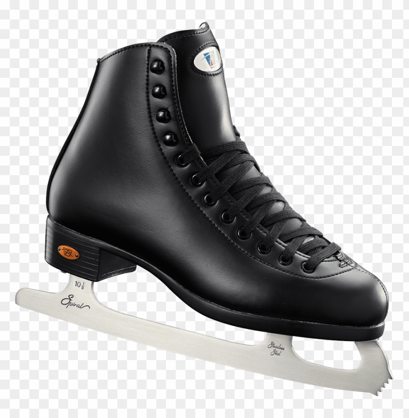 
ice skates
, 
ice
, 
skates
, 
boots with blades
, 
while ice skating
, 
leather straps
