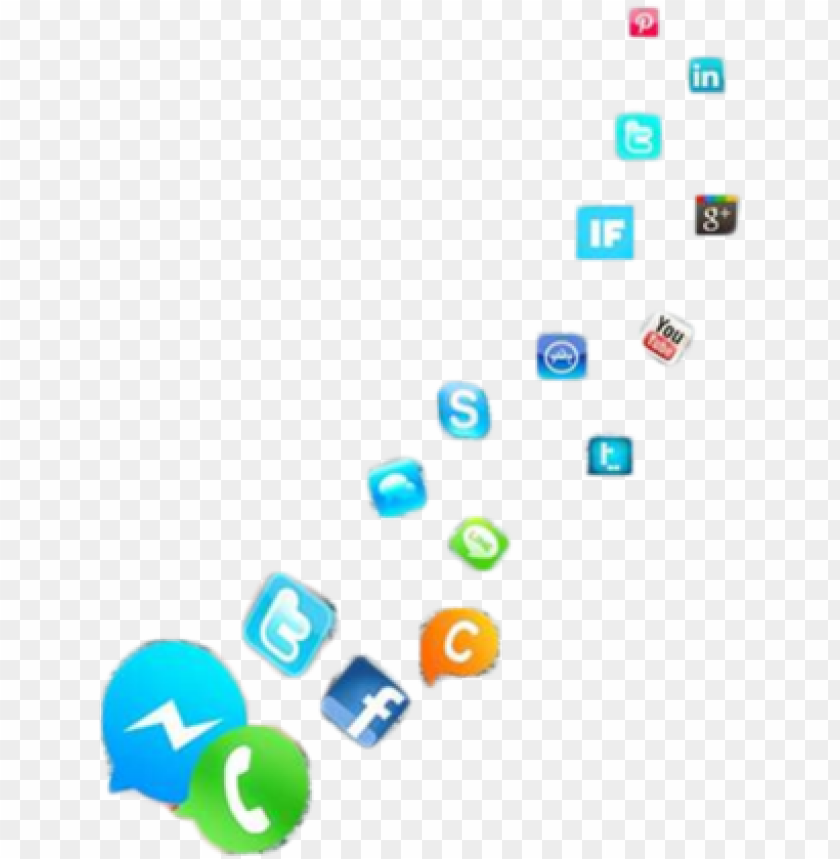 social media icons, digital communication, online platforms, internet marketing, networking tools