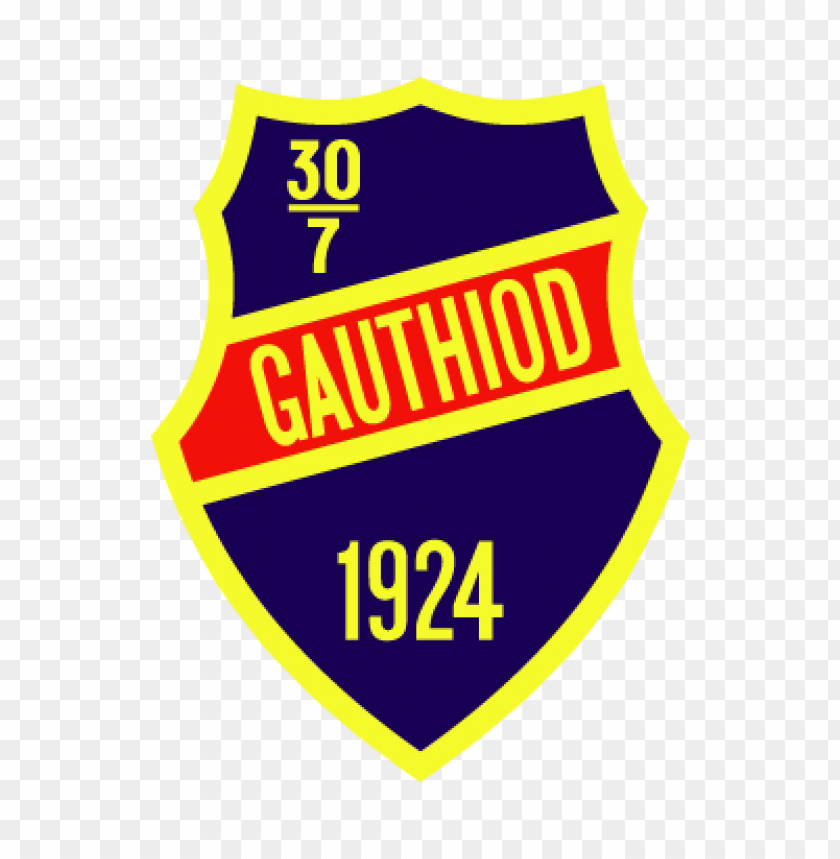 Gauthiod logo, sports team emblem, regional club, 1924 founding year, basketball design