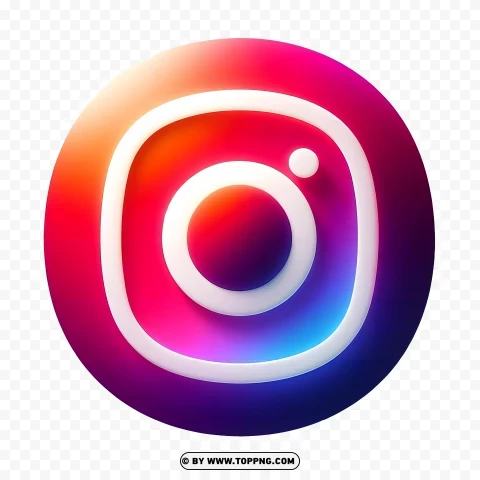 Instagram Logo Icon With PNG Transparent Background