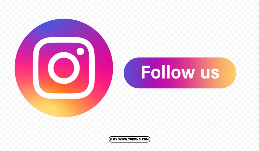 Instagram Follow PNG Transparent Background