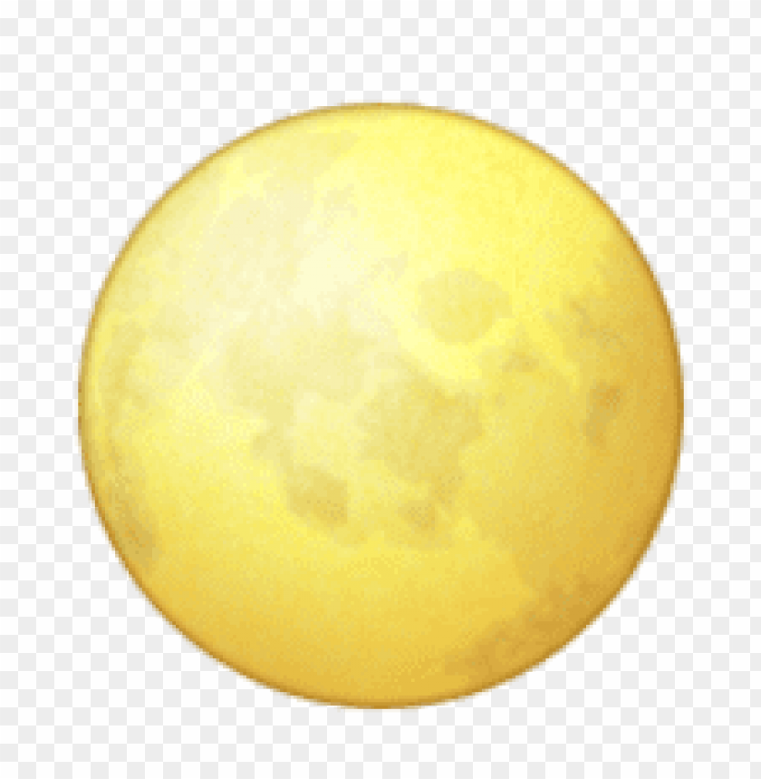 ios, emoji, full, moon, symbol