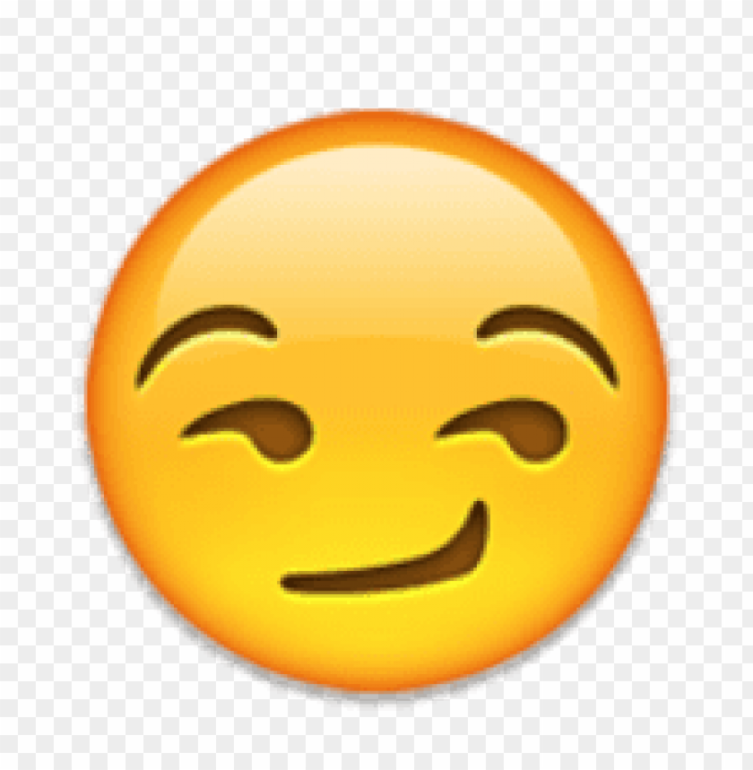 ios, emoji, smirking, face