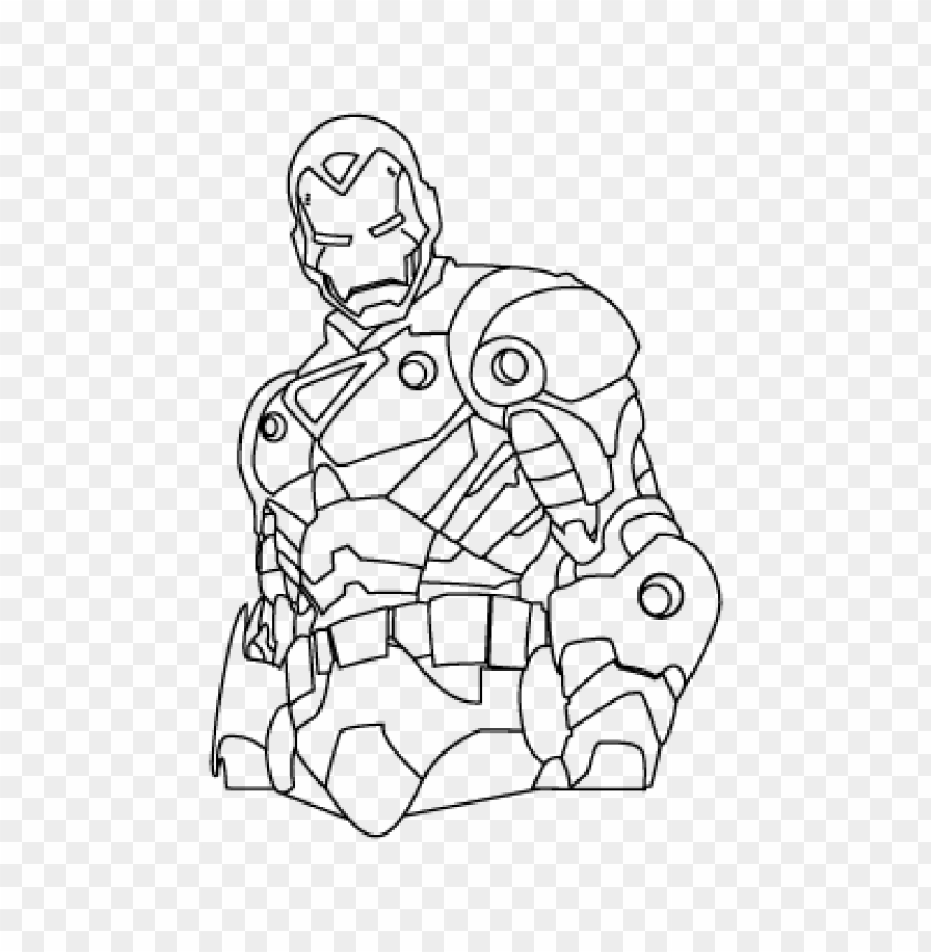  iron man vector free download - 465572