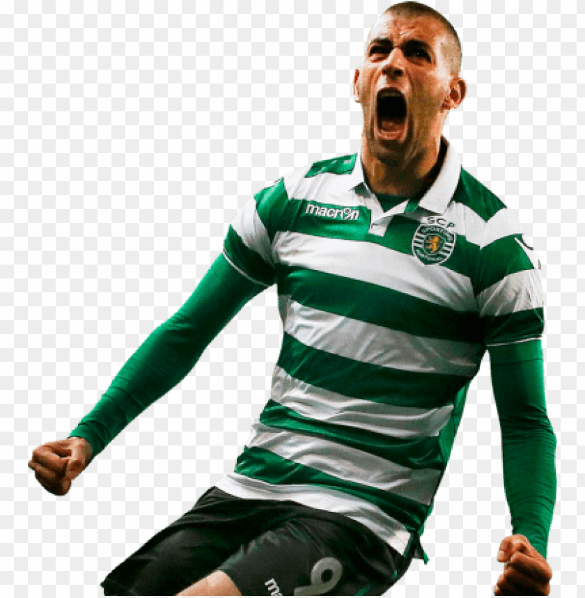 islam slimani, algeria, slimani, sporting lisbon, fifa ,football ,sport