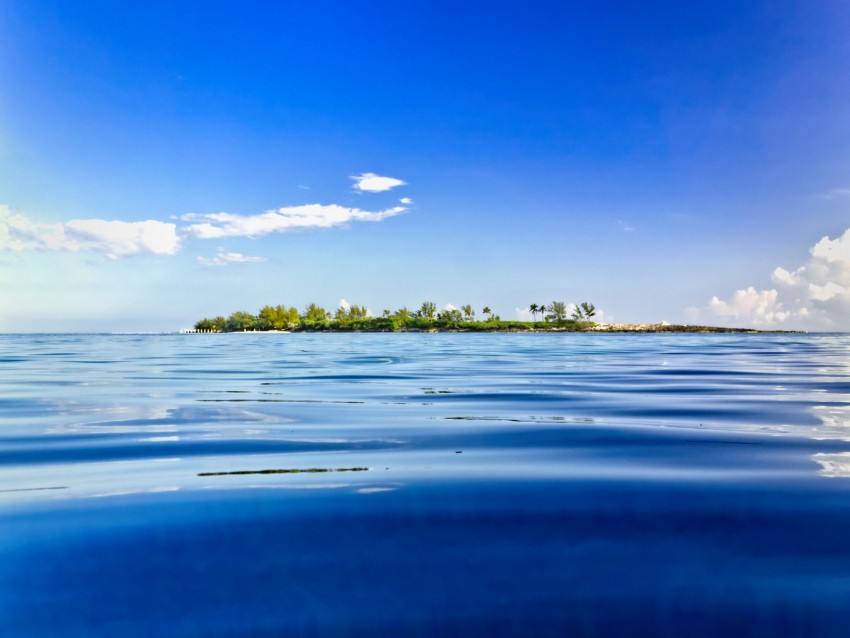 island, sea, tropical, water, shore