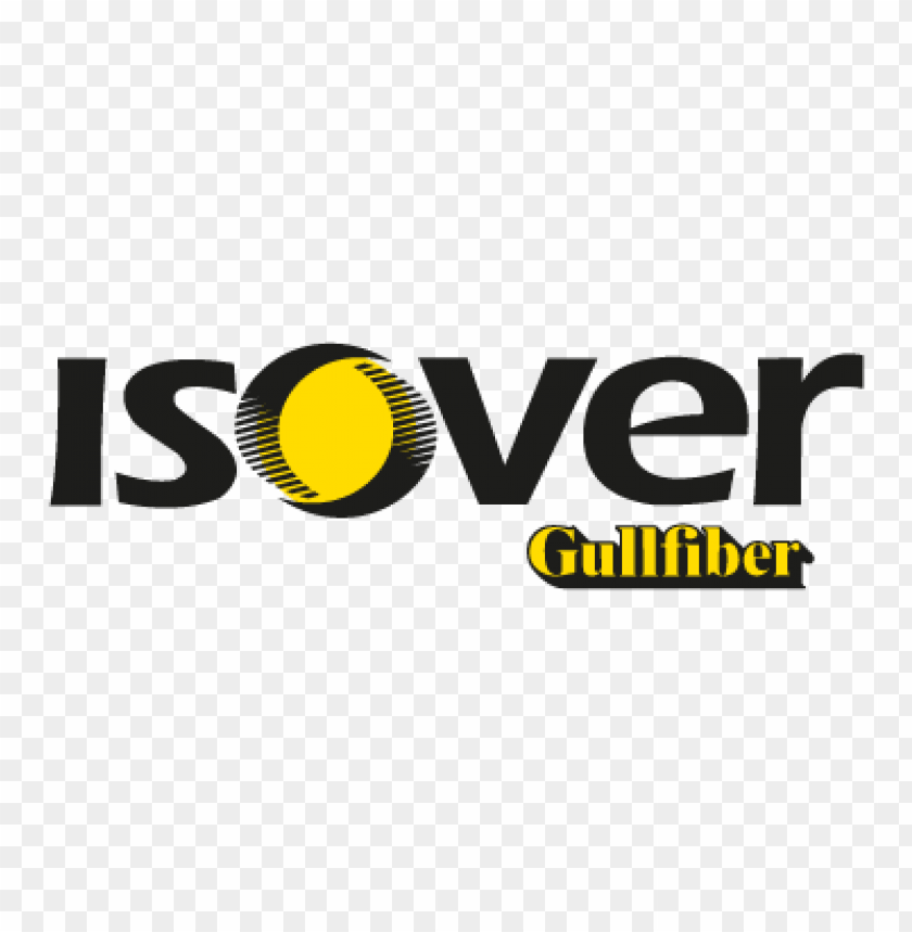 Isover Gullfiber Vector Logo Free PNG Transparent Background