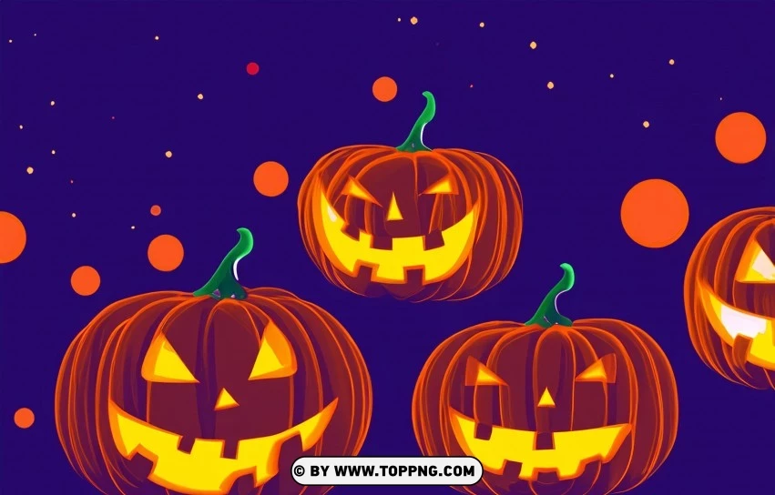 Jack-o-lantern Halloween Vector PNG Transparent Background