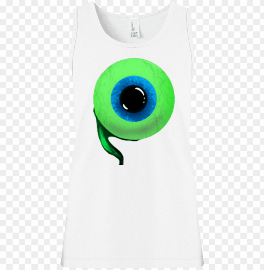 eye, colorful design, green, blue, artistic apparel, graphic tank top, novelty clothing