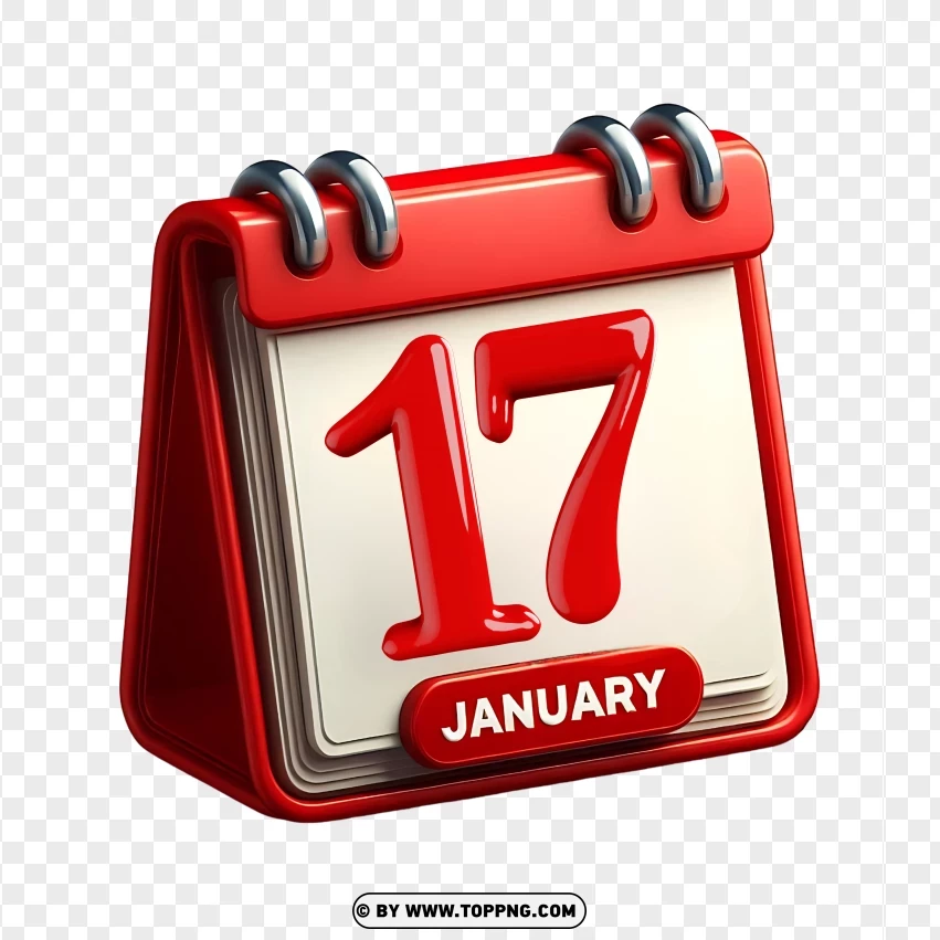 Calendar ,January 17th,Date