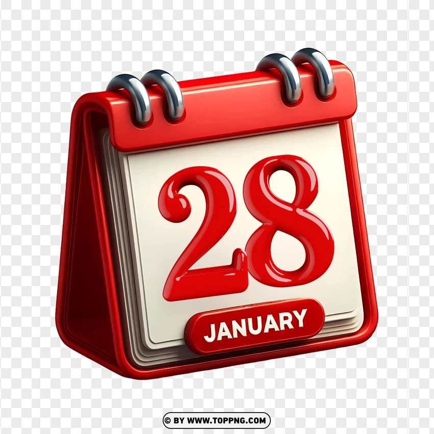 Calendar ,January 28th,Date