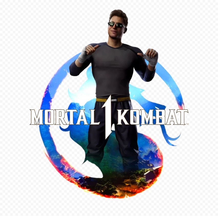 Johnny Cage Mortal Kombat 1 21st Century Action Hero PNG Transparent Background