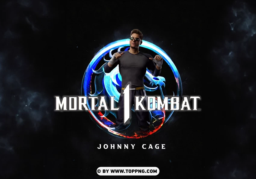 Johnny Cage, Frosty Fighter, Gaming Character, Warrior, Fighting Game Icon, Video Game Fighter, Ice-Cold Warrior