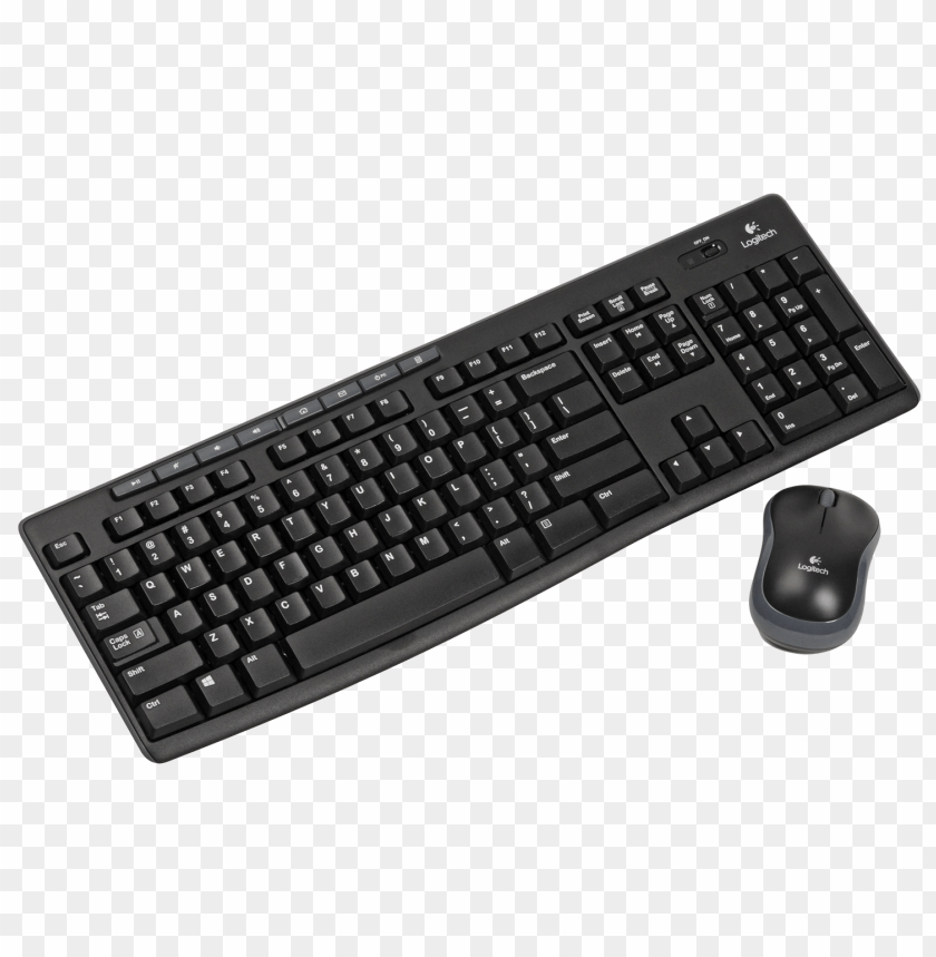 Keyboard and Mouse PNG, computer accessory, input devices, object