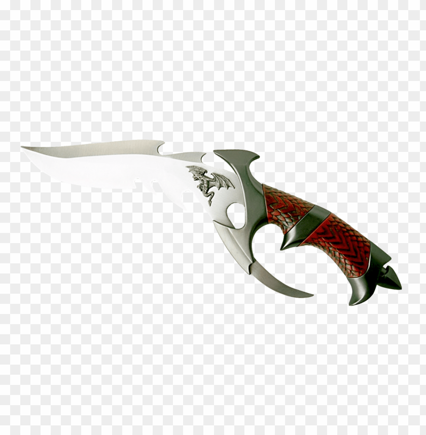 Curved Knife PNG, tool, weapon, object